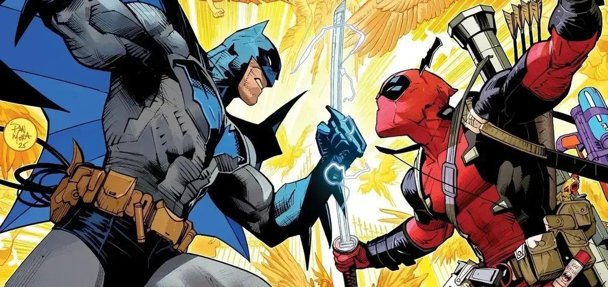 Batman e Deadpool se encontram em crossover inédito entre DC e Marvel