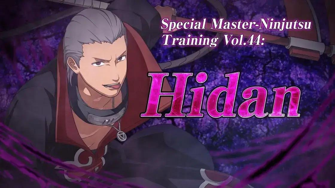 Personagem Hidan será incluído em Naruto to Boruto: Shinobi Striker